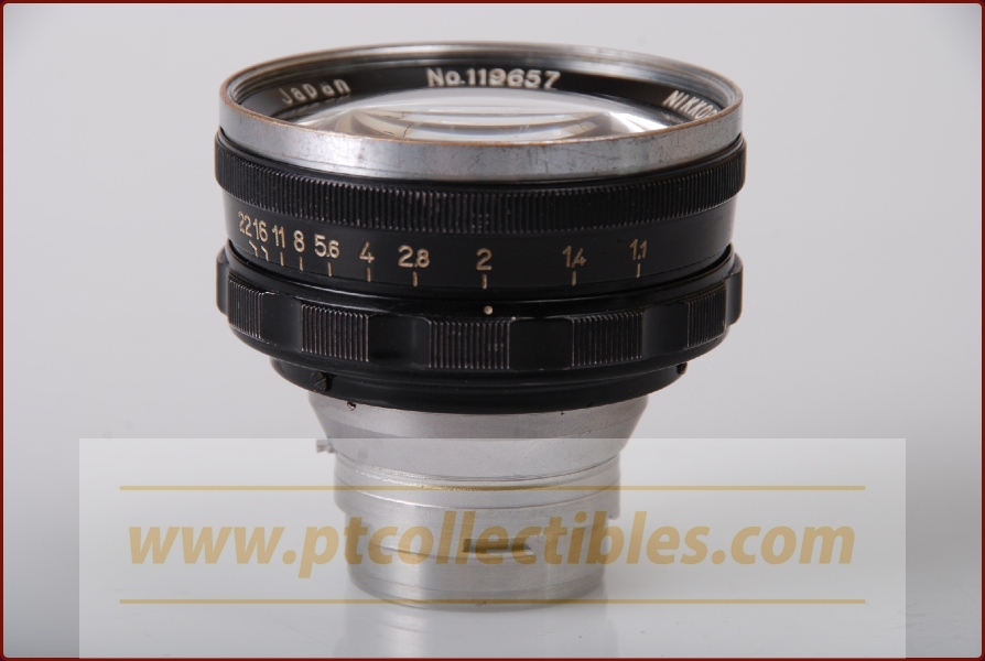 NIKON RF:   5cm/1.1 Nikkor-N